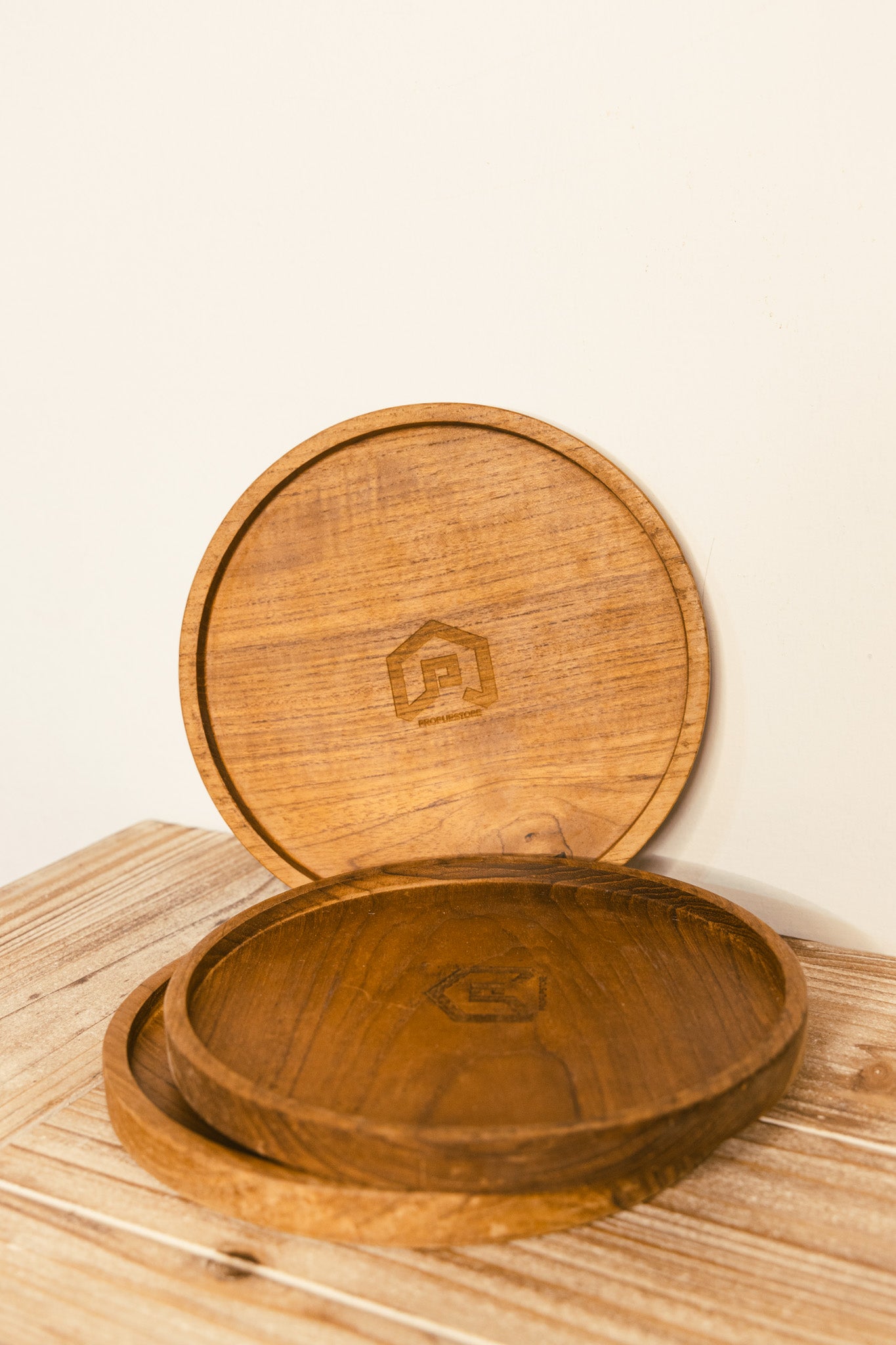 Wooden Round Tray