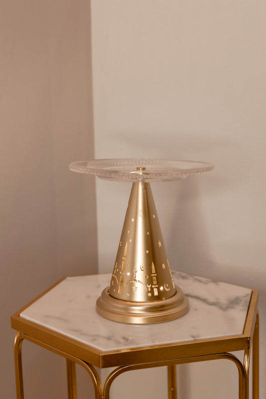 Gold Cone Display Stand