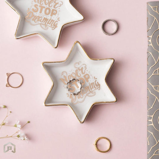 Never Stop Dreaming Star Trinket Tray