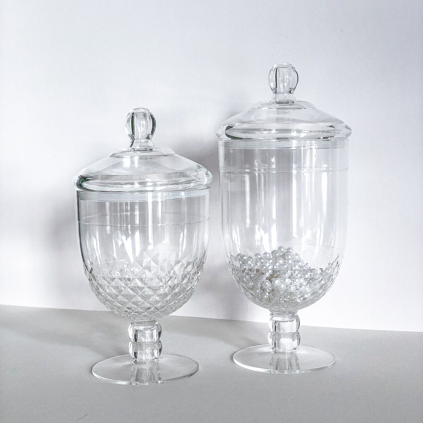 Crystal Apothecary Acrylic Airtight Jar