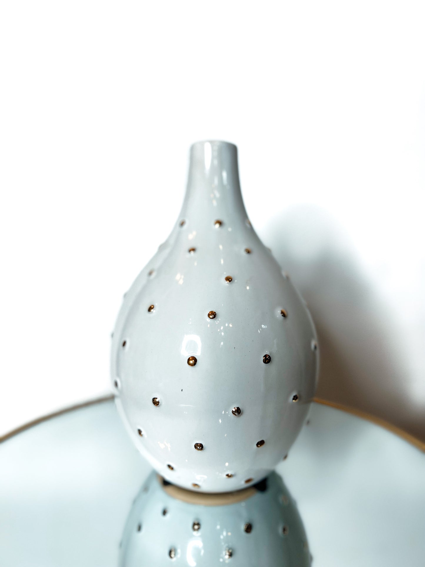 Mini Spiked Pear Vase