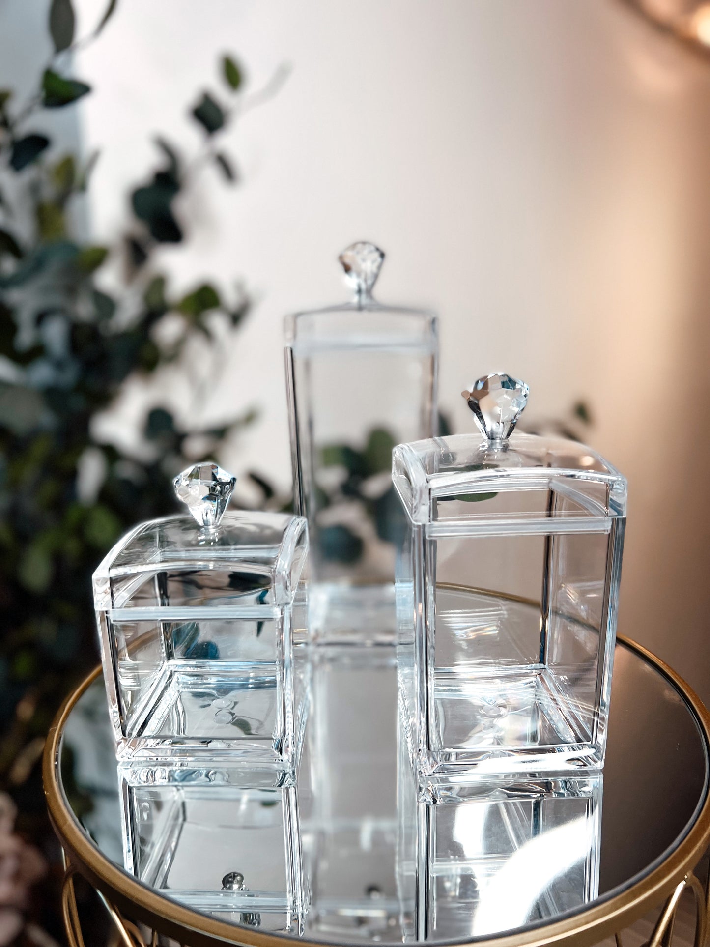 Clear Cube Canister